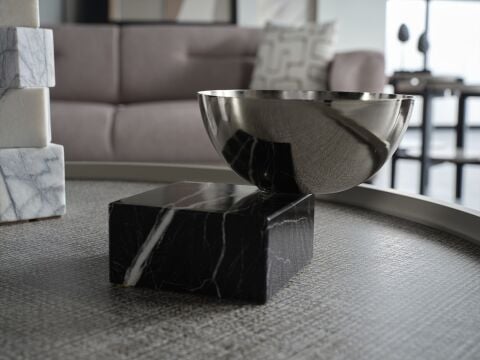 Truva Tale Mermer Kaideli Dekoratif Obje