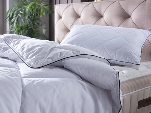 Stress Free Yorgan Çift King Size - Beyaz