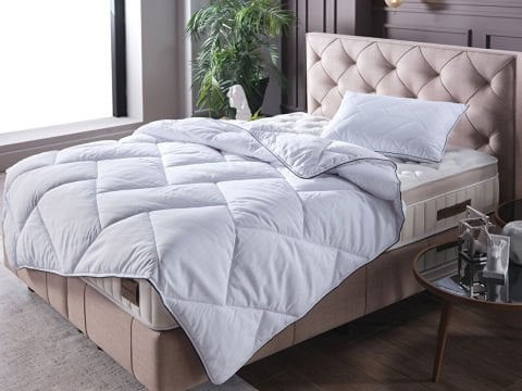 Stress Free Yorgan Çift King Size - Beyaz