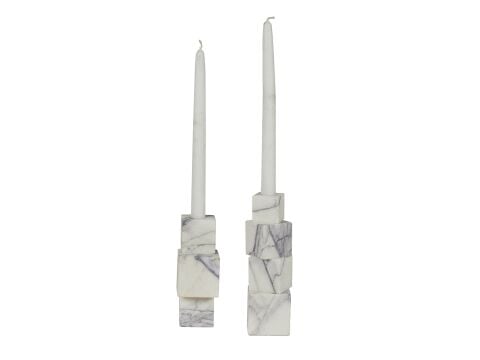 Truva Marble 2'li Şamdan Standart