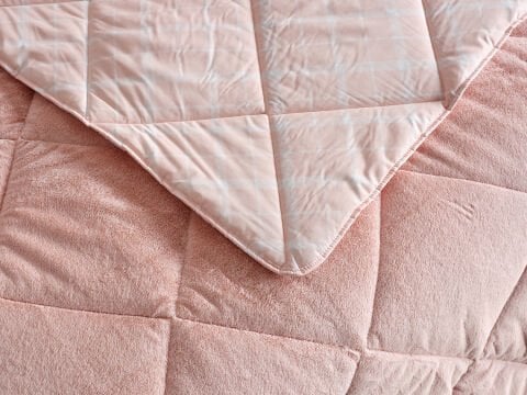 Multi Selection Dreamsoft Yorgan Seti Tek Kişilik - Pudra