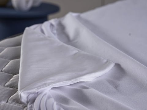 Perla Sıvı Geçirmez Fitted Alez 120 x 200 cm - Beyaz