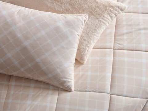 Multi Selection Dreamsoft Yorgan Seti Çift Kişilik - Krem