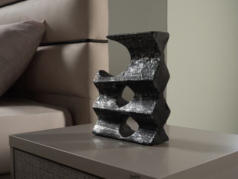 Truva Bore Dekoratif Metal Obje Standart