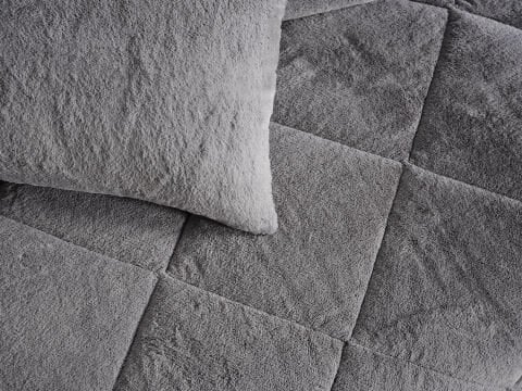 Multi Selection Dreamsoft Yorgan Seti Çift Kişilik - Gri