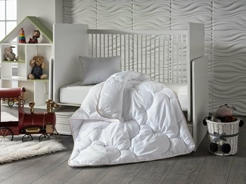Comfyline Bebek Yorgan Beyaz - Bebek