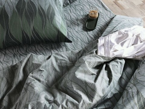 Ranforce Leaf Nevresim Takımı