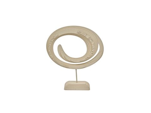 Claris Lume Dekoratif Obje Oval