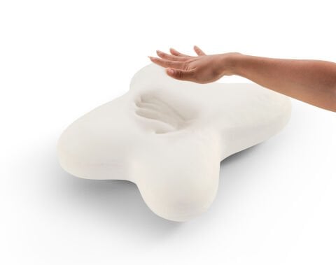 Visco Kelebek Yastık 53 cm x 42 cm - Beyaz
