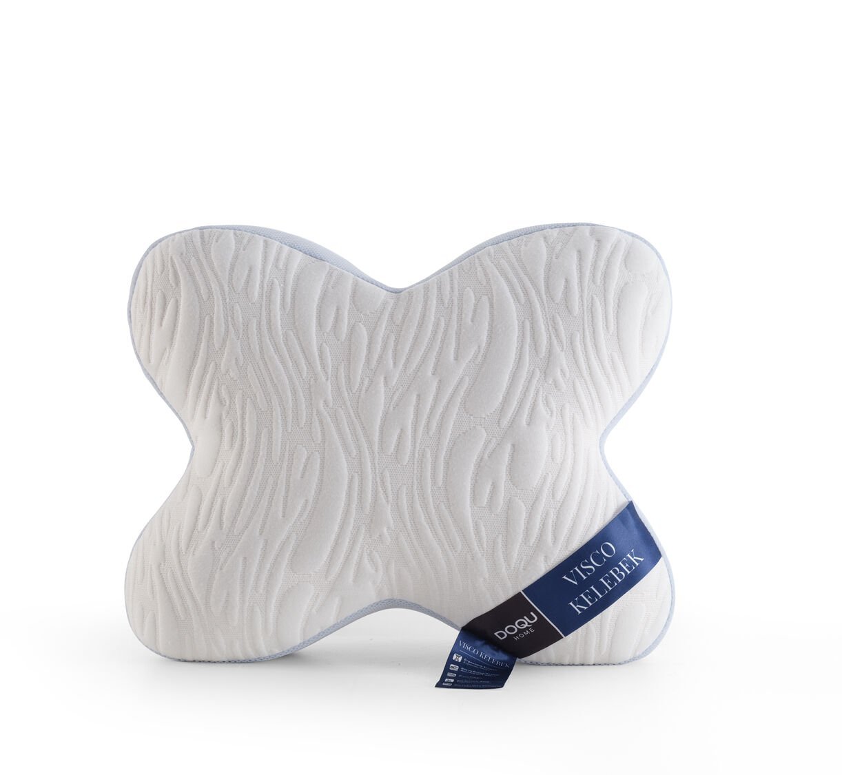 Visco Kelebek Yastık 53 cm x 42 cm - Beyaz