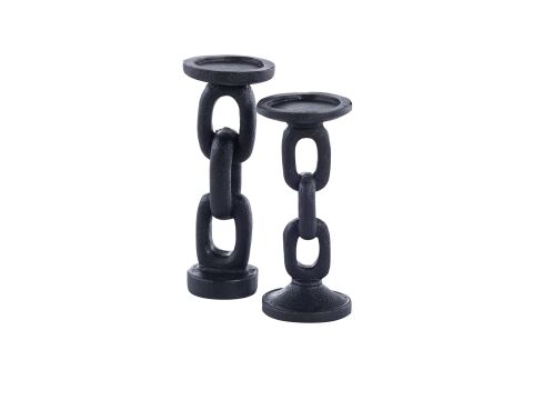 Fiona Onyx İkili Şamdan Standart