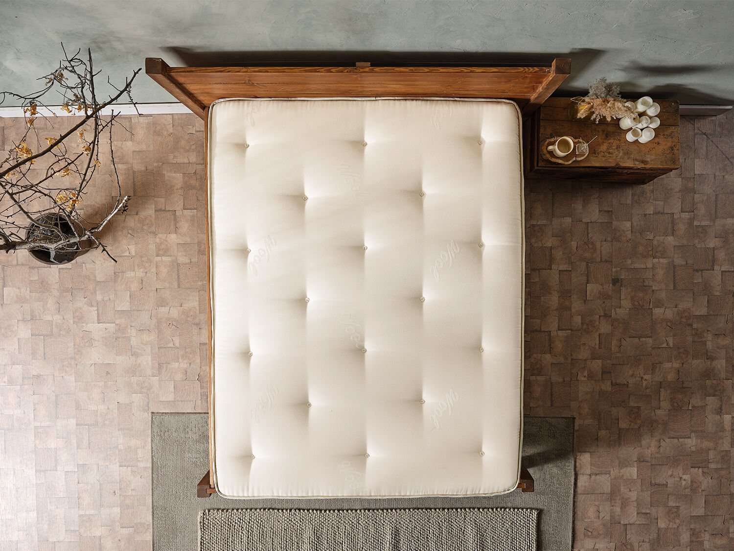 Naturel Hand Made Coco Wool Yatak 160 x 200 cm