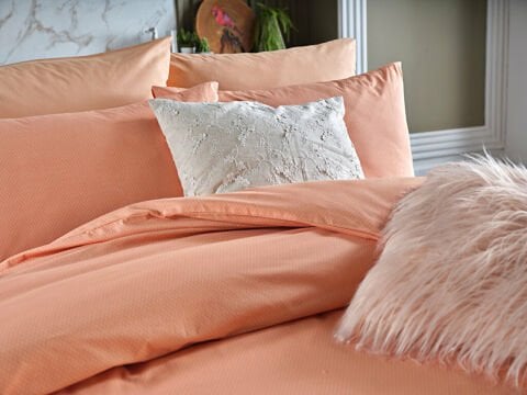 Dreamlife Nevresim Takımı Tek King Size - Somon