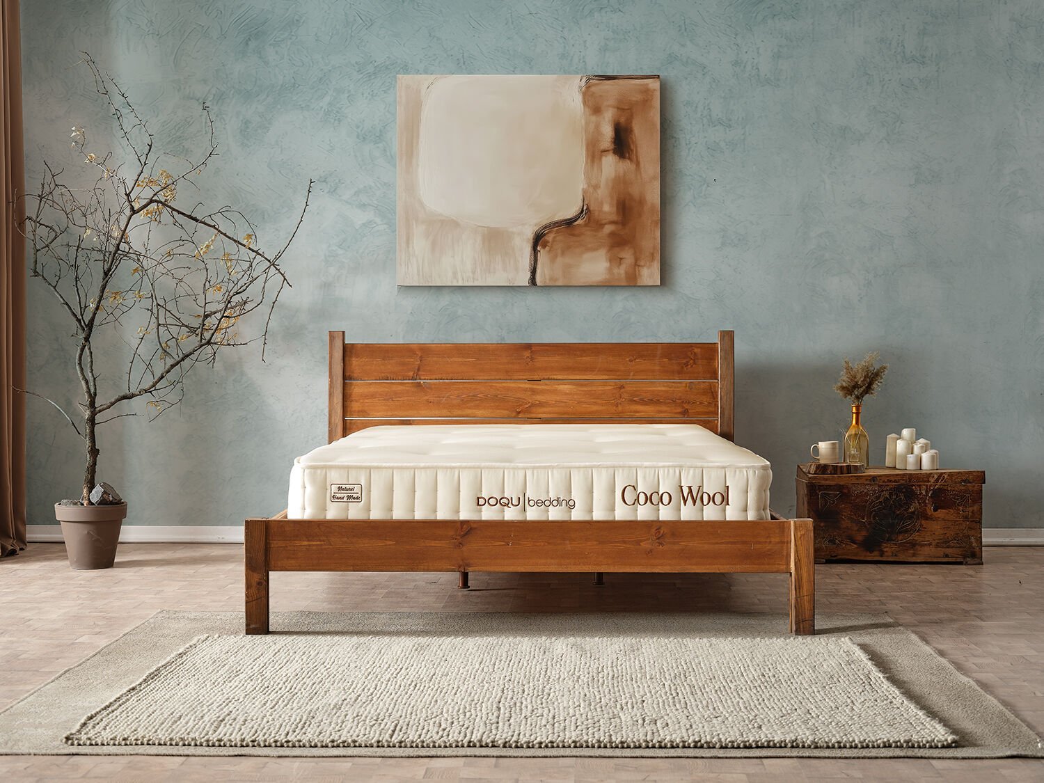 Naturel Coco Wool Yatak 100 x 200 cm