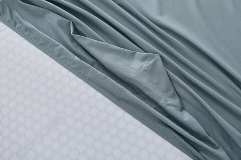 Colourful Fitted Çarşaf Tek Kişilik - Yeşil