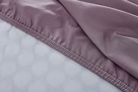 Colourful Fitted Çarşaf Tek Kişilik - Lila