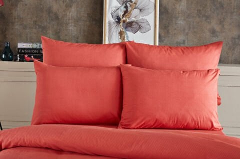 Dreamlife Nevresim Takımı Çift King Size - Turuncu