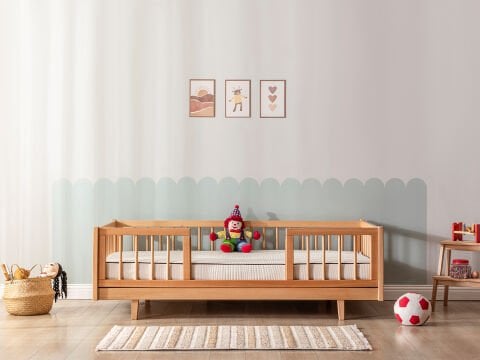 Naturel Latex Wool Baby Yatak 70 x 140 cm