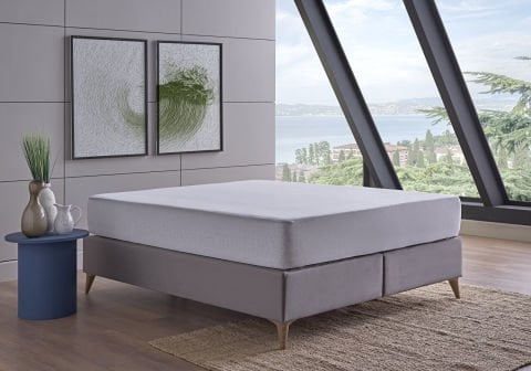 Perla Sıvı Geçirmez Fitted Alez 160 x 200 cm - Beyaz