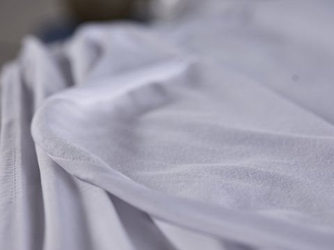 Perla Sıvı Geçirmez Fitted Alez 160 x 200 cm - Beyaz