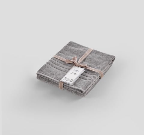 Ivory Ayak Havlusu 50 x 80 cm - Gri