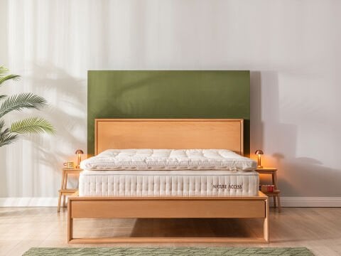 Naturel Hand Made Yün Yatak Pedi