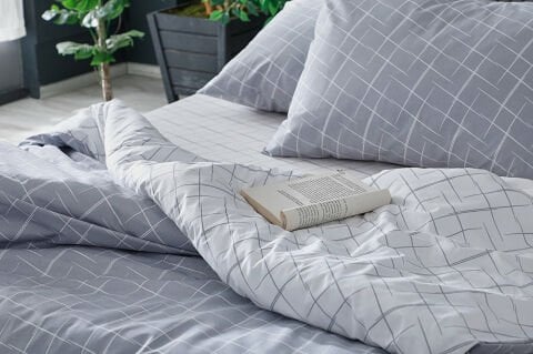 Easy Cotton Glimmer Nevresim Takımı Tek Kişilik - Gri