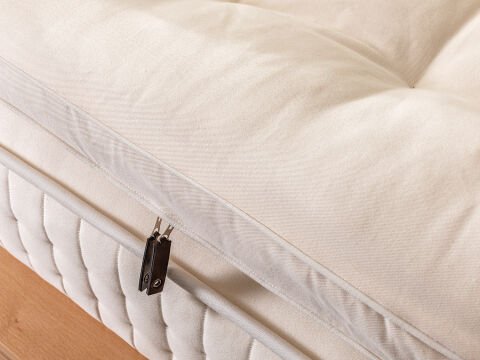 Naturel Hand Made Yün Yatak Pedi 120 x 200 cm