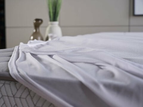 Perla Sıvı Geçirmez Fitted Alez 140 x 200 cm - Beyaz