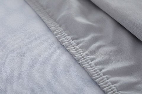 Colourful Fitted Çarşaf Tek King Size - Gri