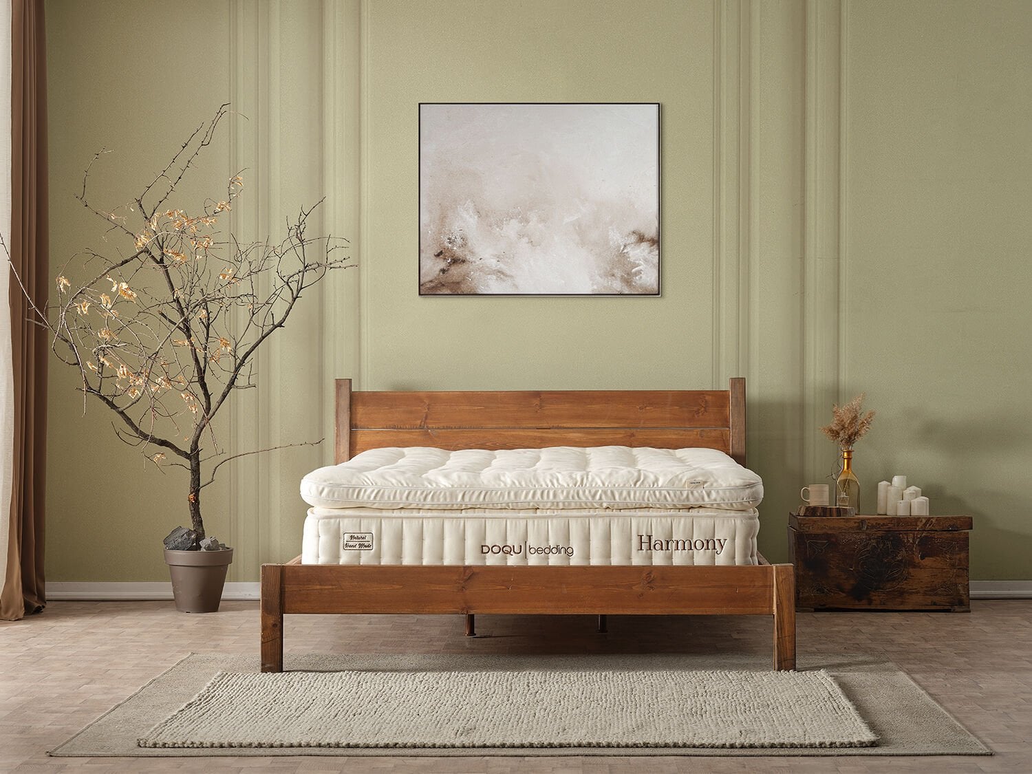 Naturel Hand Made At Kılı Yatak Pedi 90 x 200 cm