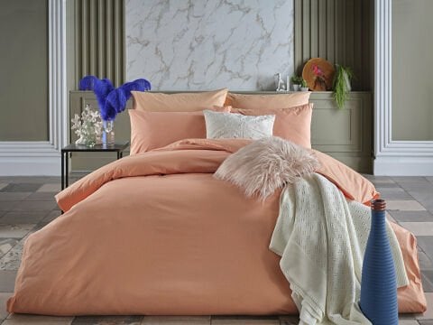 Dreamlife Nevresim Takımı Çift Kişilik - Somon