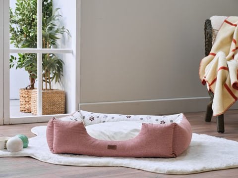 Petlife Evcil Hayvan Yatağı Misty Large - Pudra