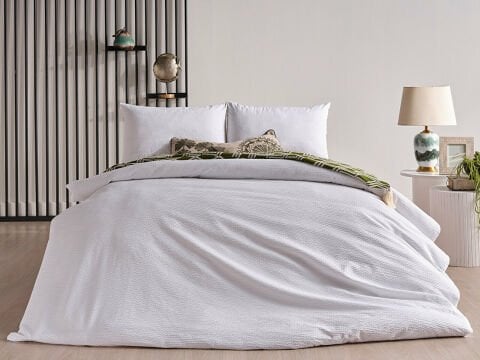 Sofia Gofre Nevresim Takımı