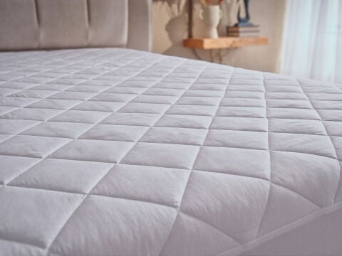 Comfyline Koruyucu Fitted Alez 160 x 200 cm - Beyaz