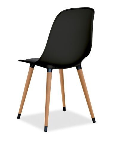 Matte 4+1 Mutfak Masa Takımı 90x90 cm - Siyah