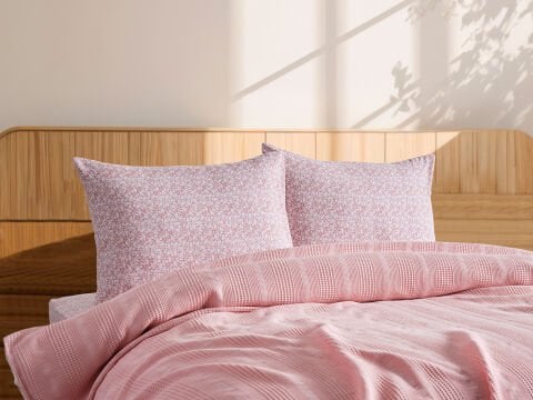 Loretta Pike Takımı Tek Kişilik - Pudra
