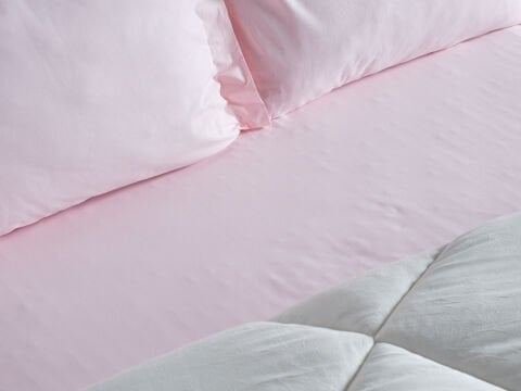 Double Comfort Uyku Paketi Tek Kişilik - Gül Kurusu - Ekru