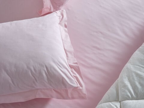 Double Comfort Uyku Paketi Çift Kişilik - Gül Kurusu - Ekru