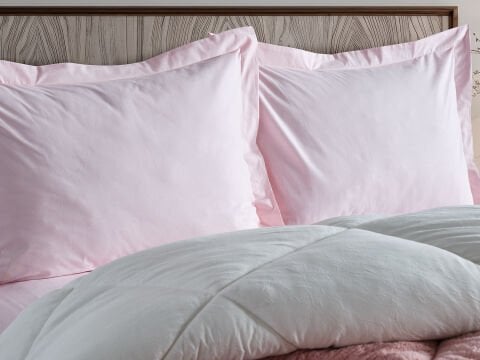 Double Comfort Uyku Paketi Çift Kişilik - Gül Kurusu - Ekru