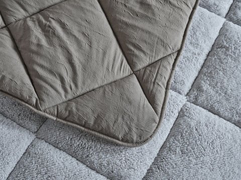 Double Comfort Uyku Paketi Tek Kişilik - Gri-Antrasit