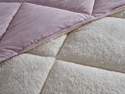 Double Comfort Uyku Paketi Çift Kişilik - Ekru - Pudra