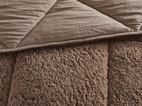 Double Comfort Uyku Paketi Tek Kişilik - Vizon - Bej