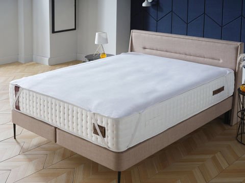 Ultrasoft Sıvı Geçirmez Alez 100 x 200 cm - Beyaz