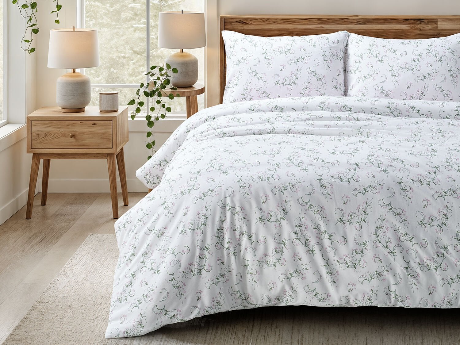 Almira Cotton Feel Nevresim Takımı Çift Kişilik