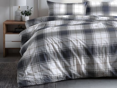 Ranforce Argento Nevresim Takımı Tek Kişilik - Krem