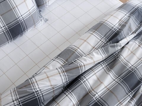 Ranforce Argento Nevresim Takımı Tek Kişilik - Krem