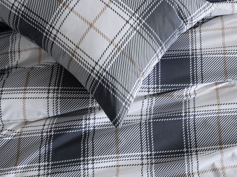 Ranforce Argento Nevresim Takımı Tek Kişilik - Krem