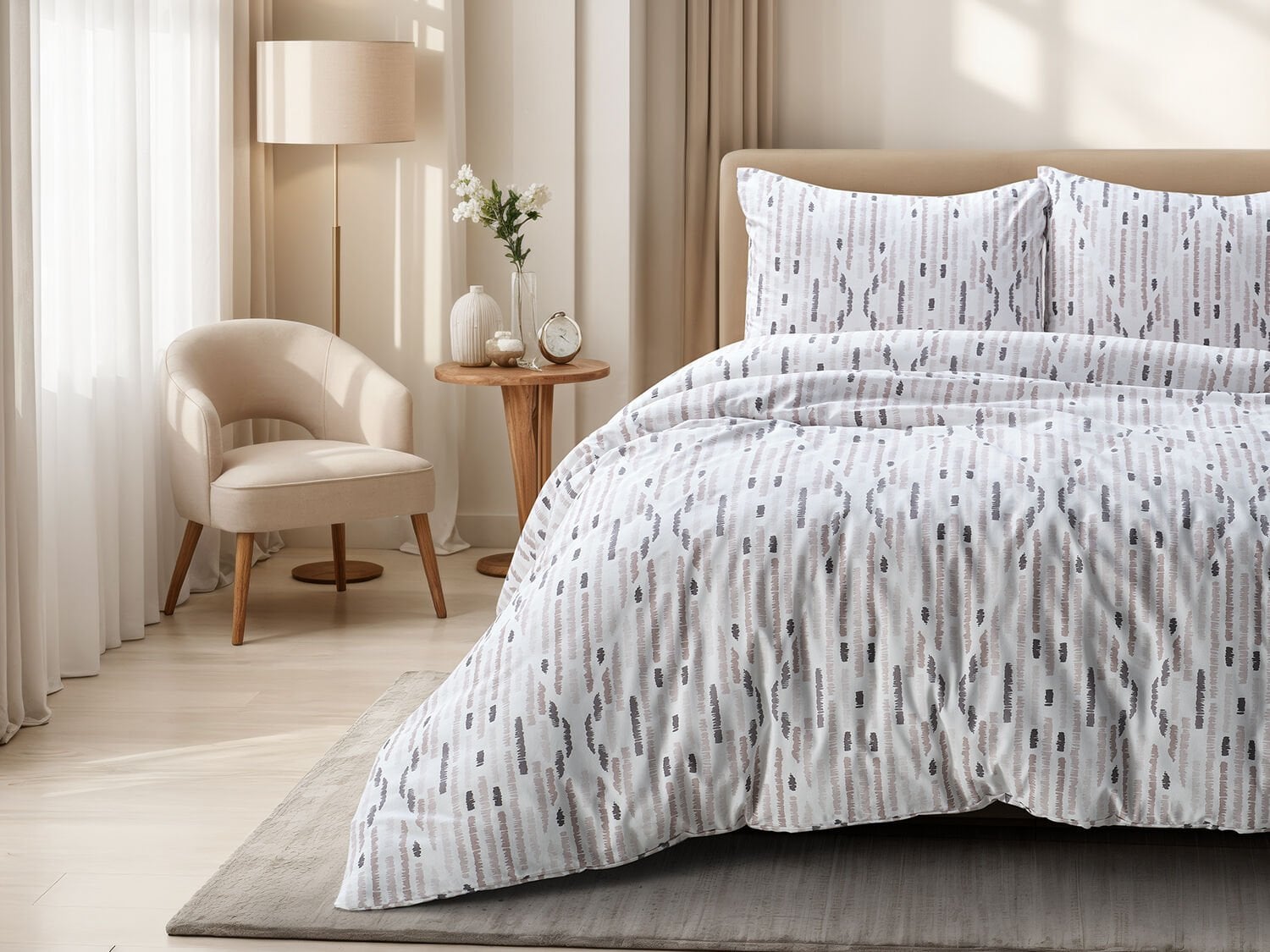 Scarlet Cotton Feel Nevresim Takımı Çift Kişilik