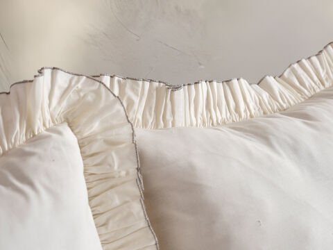 Bohem Serisi Bonivia Nevresim Takımı Tek Kişilik - Ekru